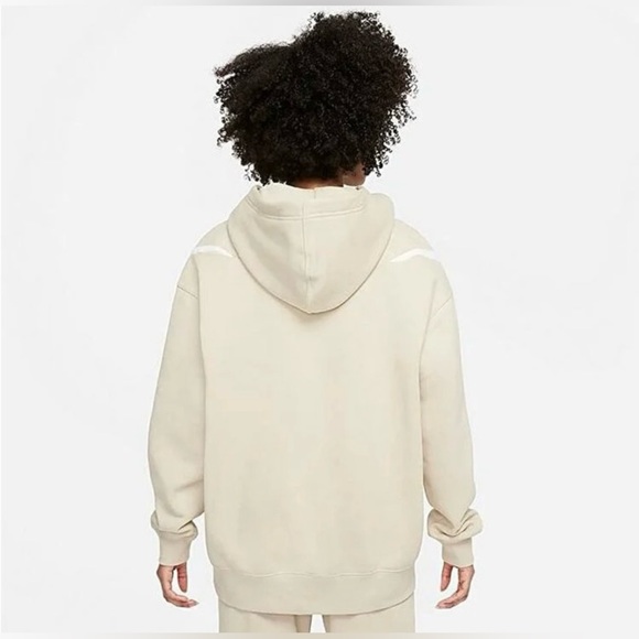 Nike Oversized Hoodie - Beige - NWT - Womens XL - Picture 7 of 9